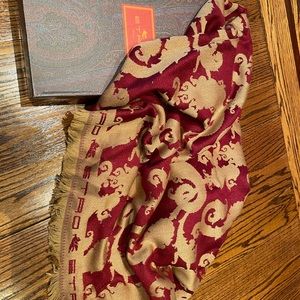Brand new Etro blanket/throw with box